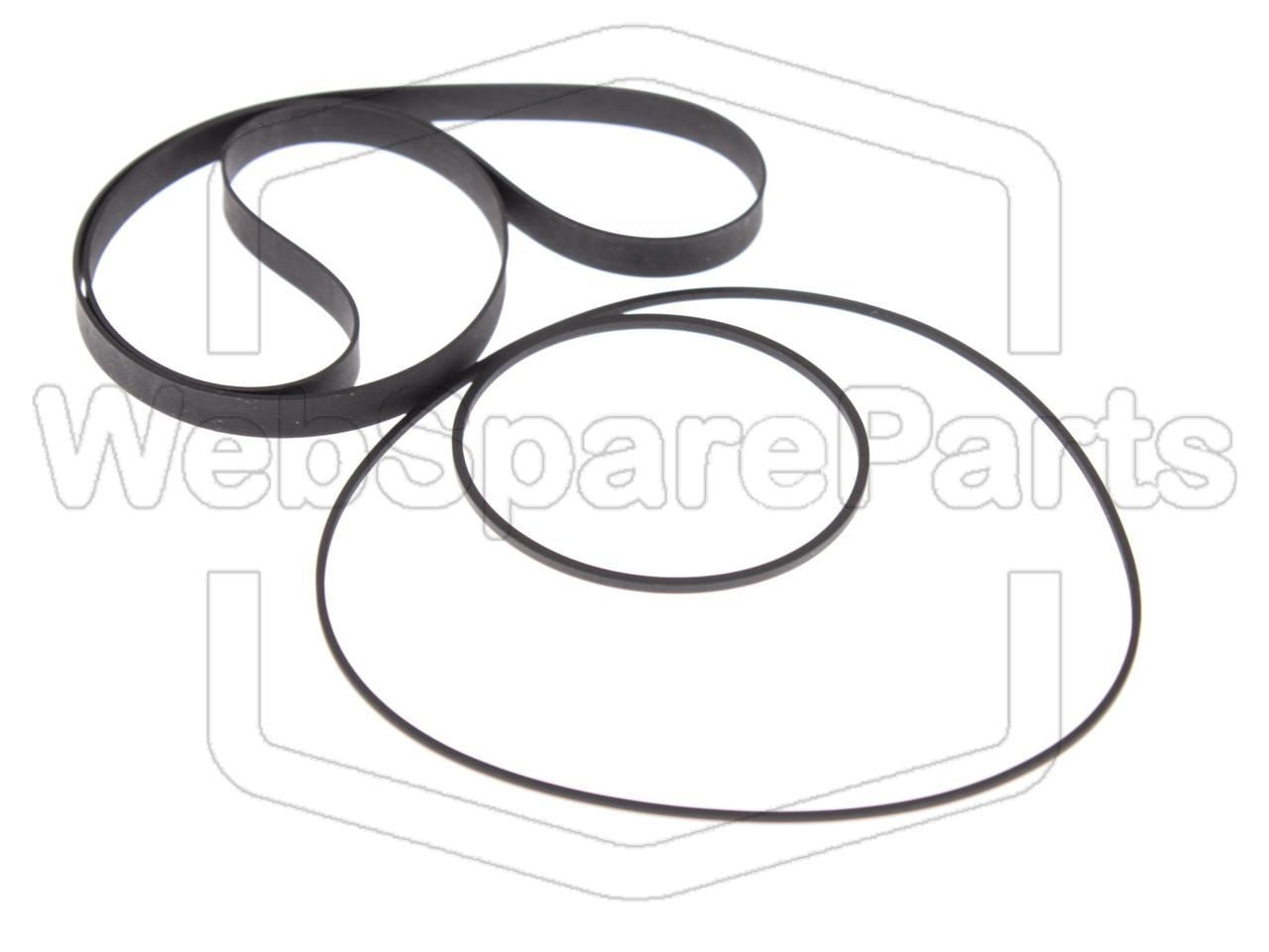 Kit cinghie per piastra a cassette stereo Kenwood KX-920