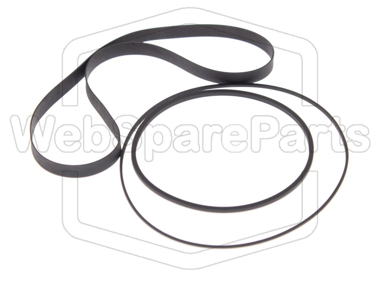 Kit cinghie per piastra a cassette stereo Kenwood KX-503