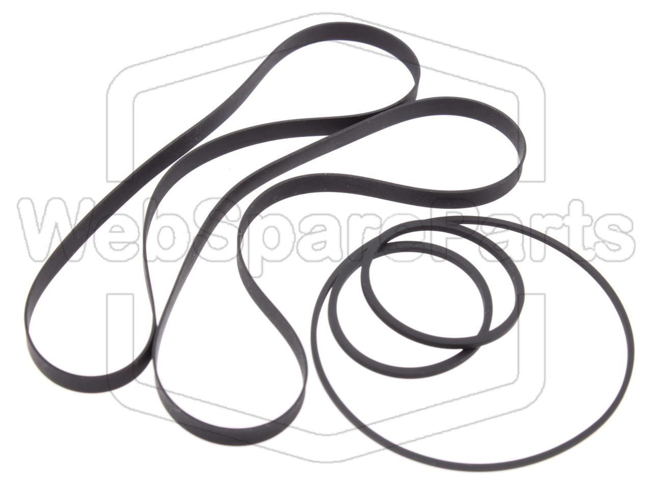 Kit cinghie per lettore cassette Sony TC-WR620