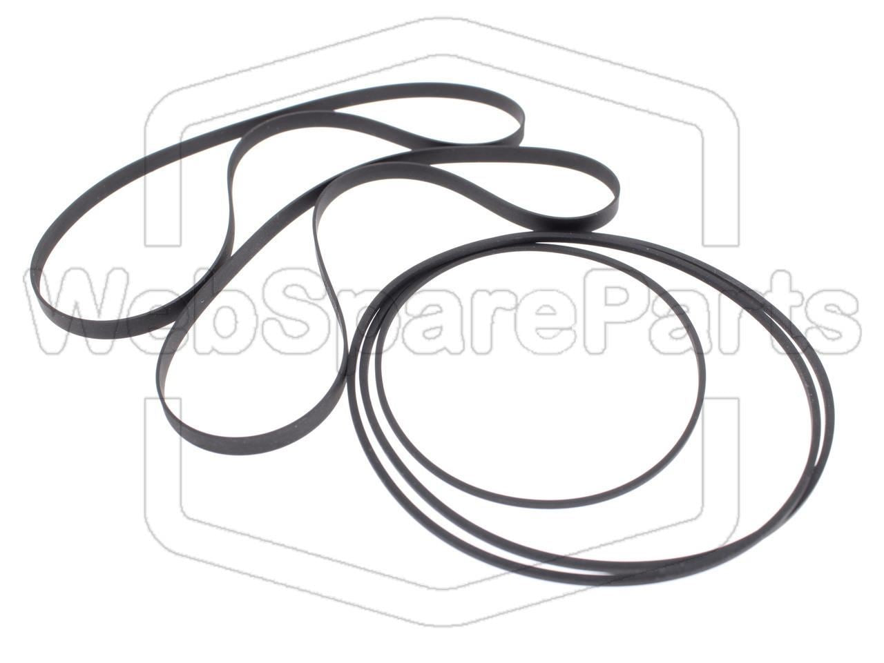 Kit cinghie per piastra a cassette Aiwa AD-WX110