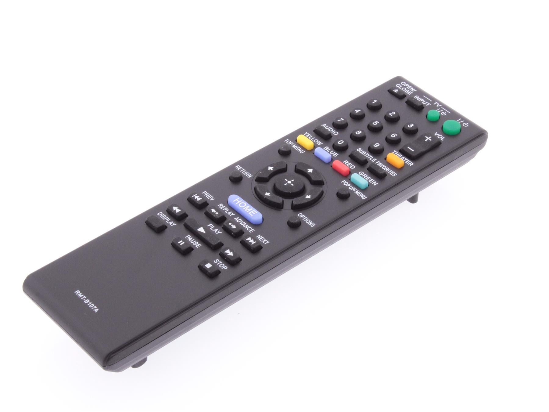 Replacement TV Remote Control for Sony RMT-B107A