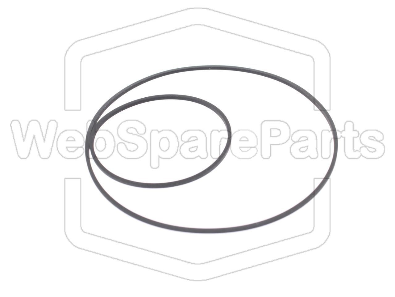 Kit cinghie per registratore cassette radio Sony CFD-D445S