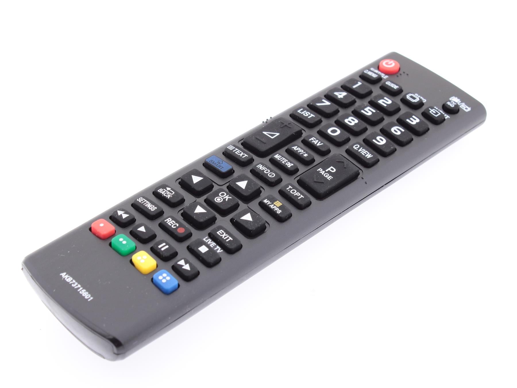 Replacement TV Remote Control for LG AKB73715601