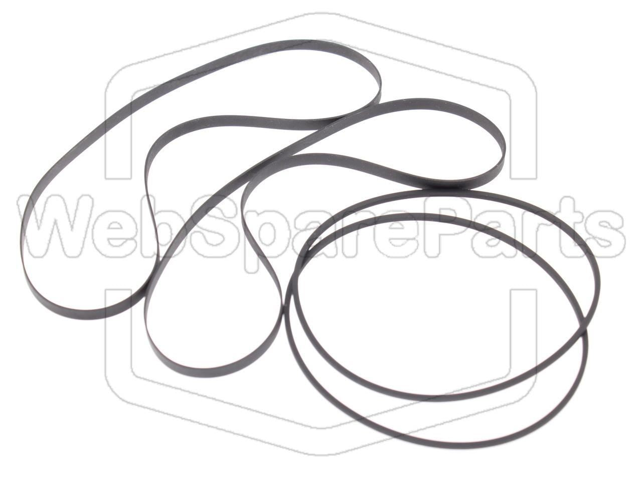Kit cinghie per doppio piastra a cassette Aiwa FX-W150