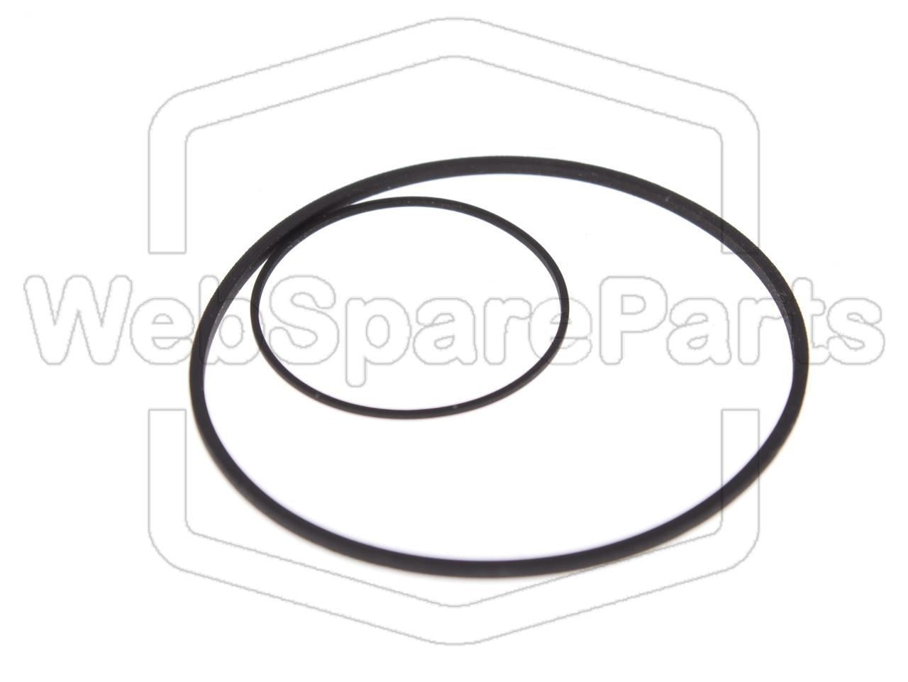 Kit cinghie per doppio piastra a cassette Aiwa LCX-70M
