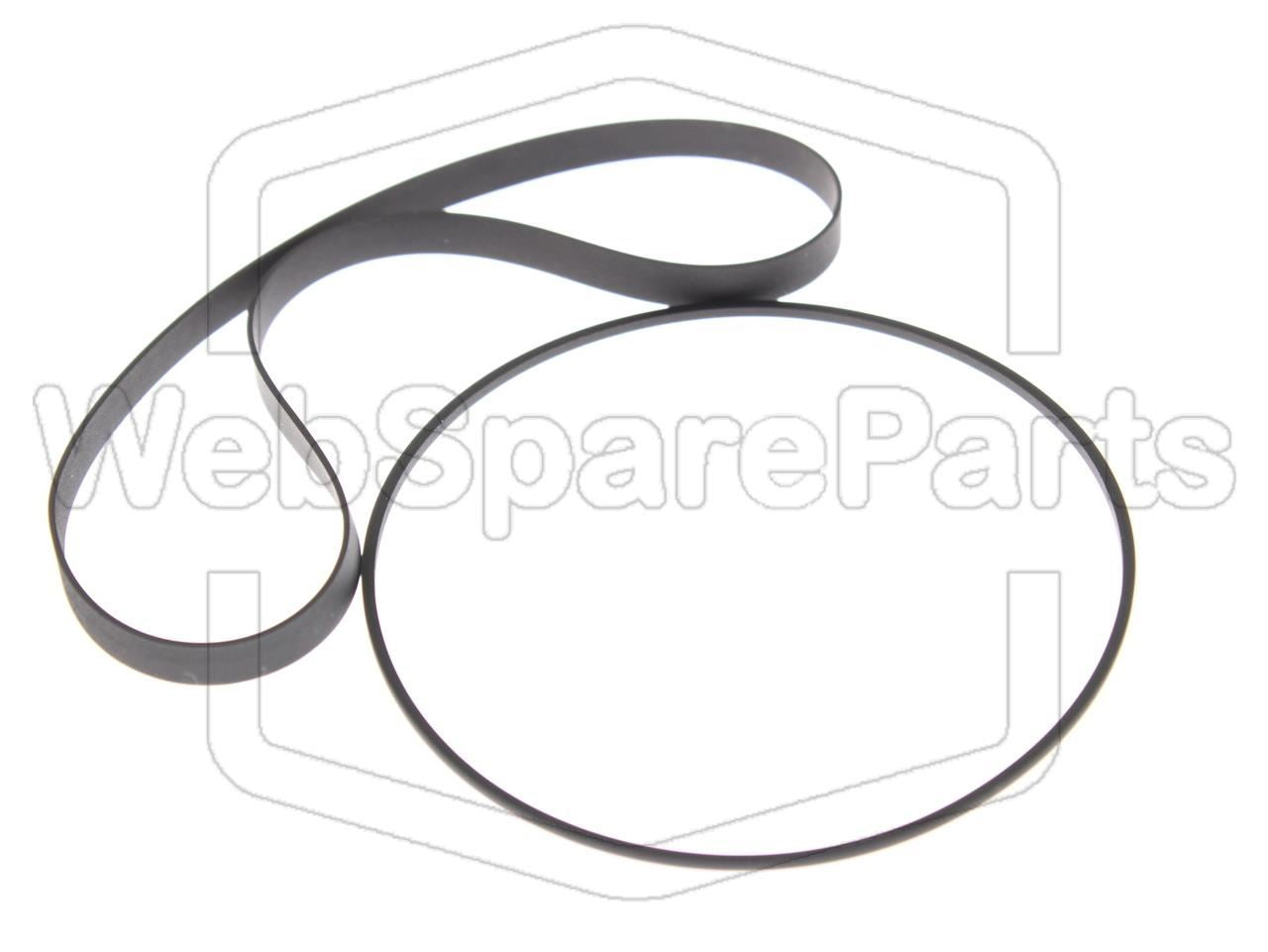 Kit cinghie per piastra a cassette stereo Sony TC-V33