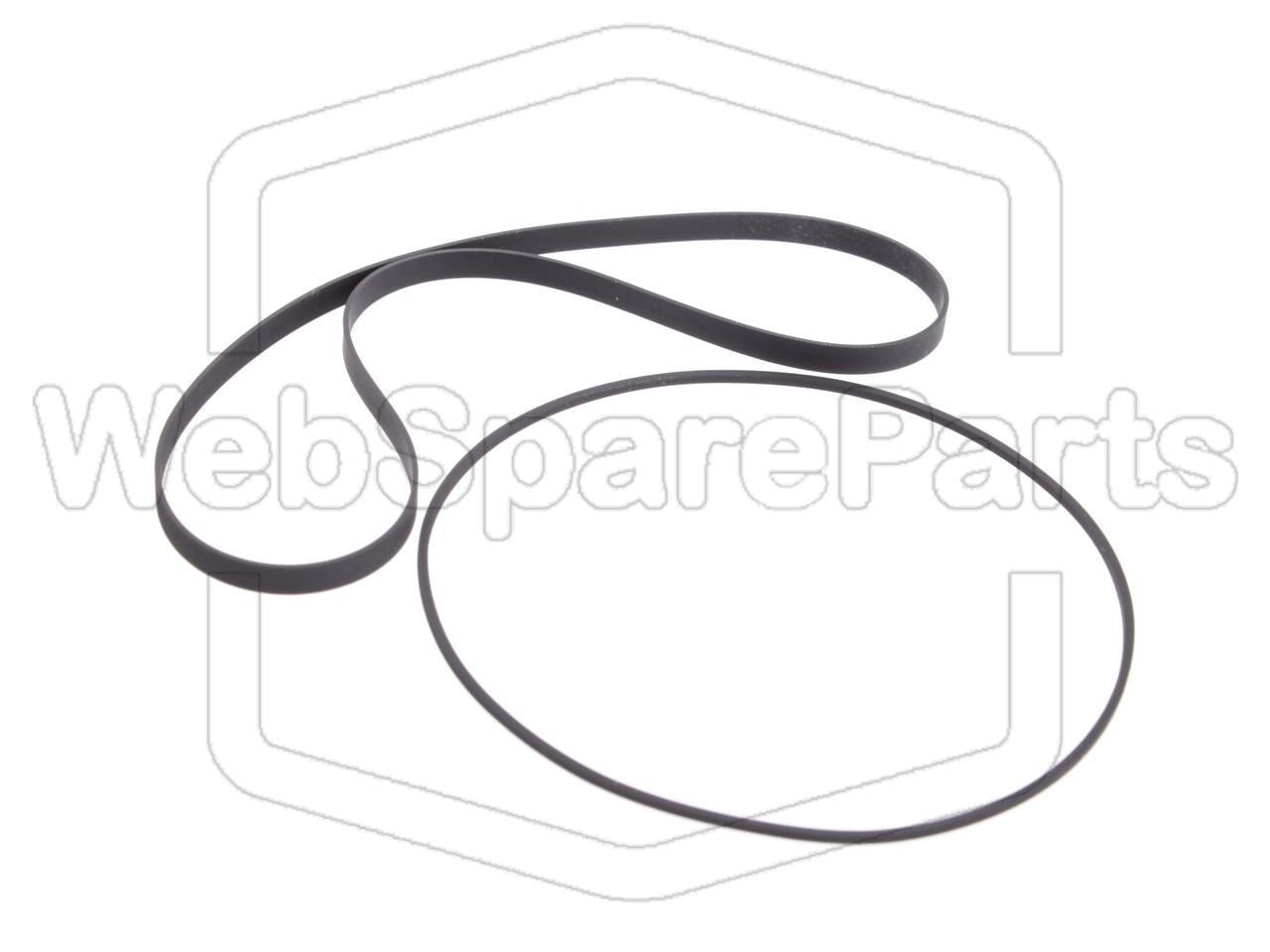 Kit cinghie per piastra a cassette Technics RS-M6