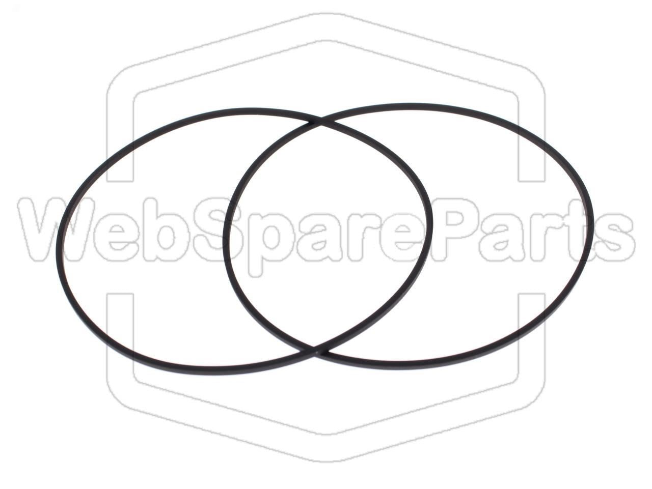 Kit cinghie per lettore cassette JVC MX-J35R