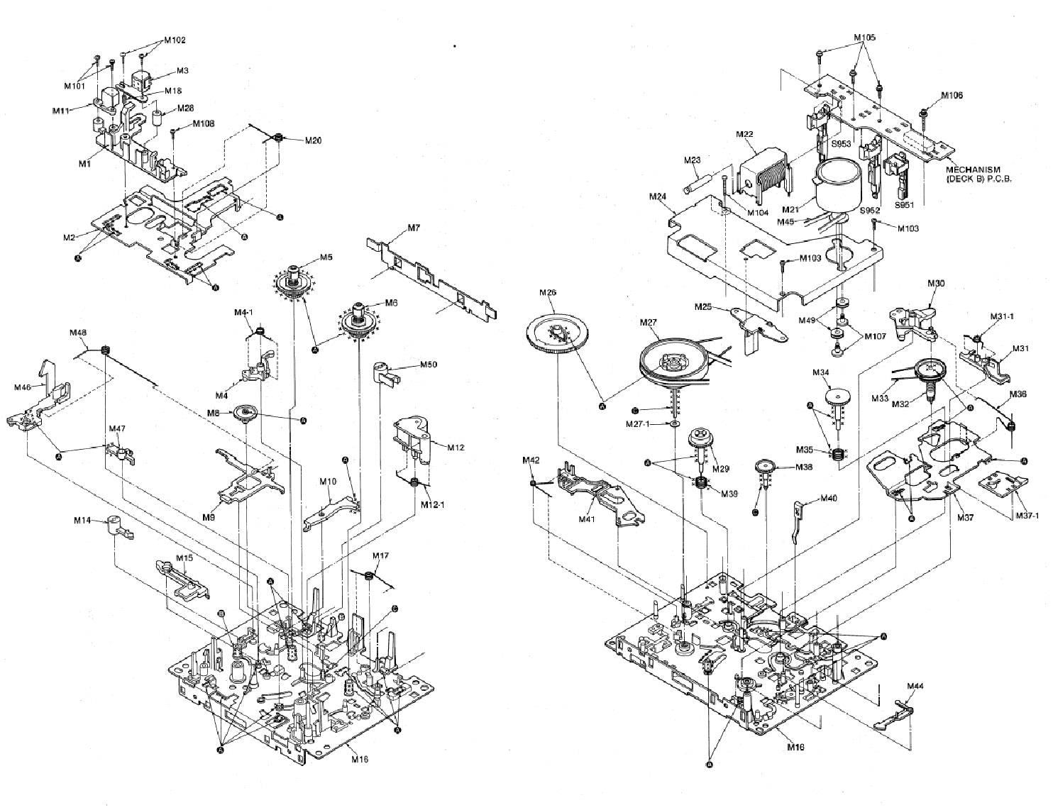 Technics RUW139ZA – Spring Position M20 | Replacement Reconditioned