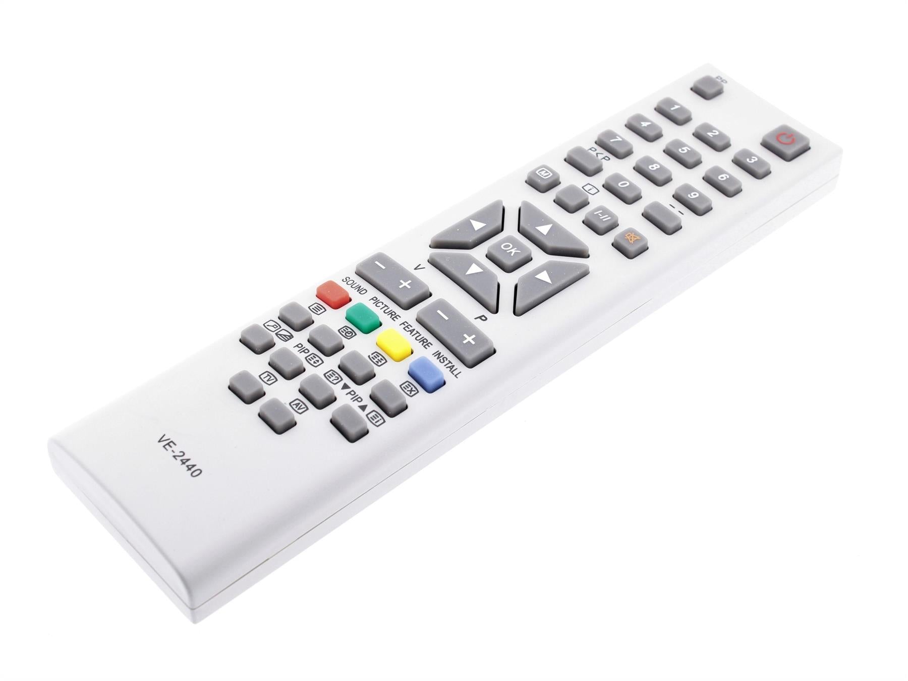 Replacement TV Remote Control for Vestel RC2440