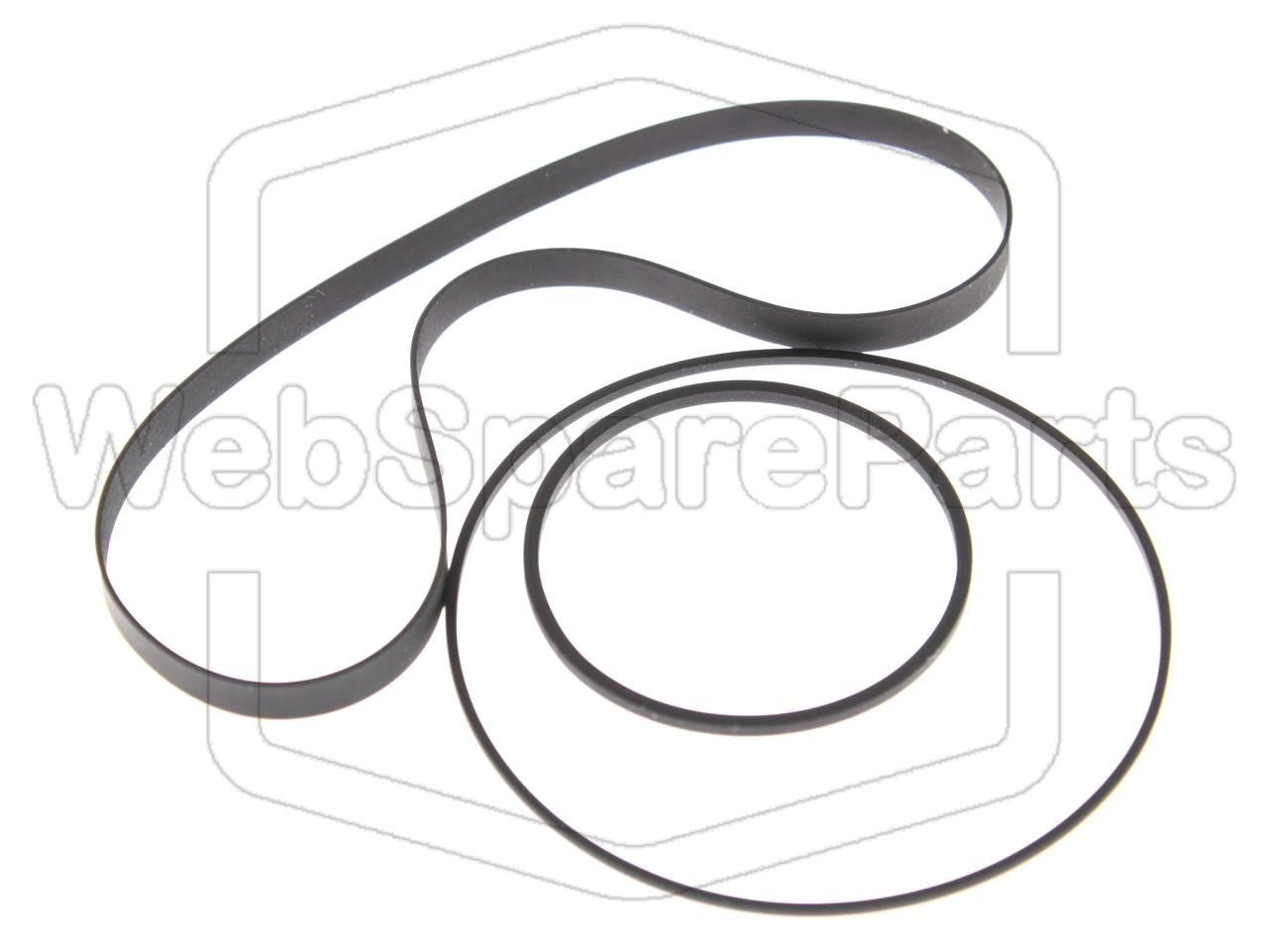 Kit cinghie per piastra a cassette stereo Sony TC-38