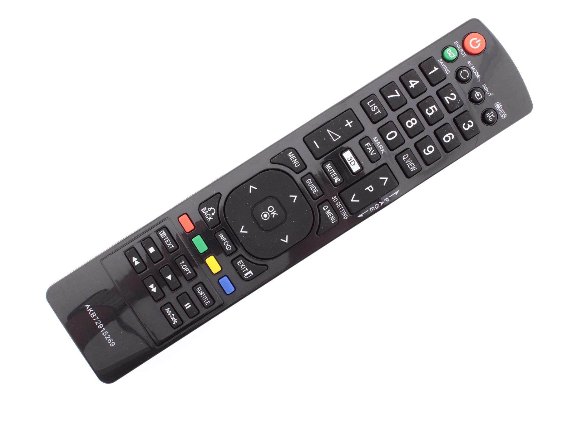 Replacement TV Remote Control for LG AKB72915269