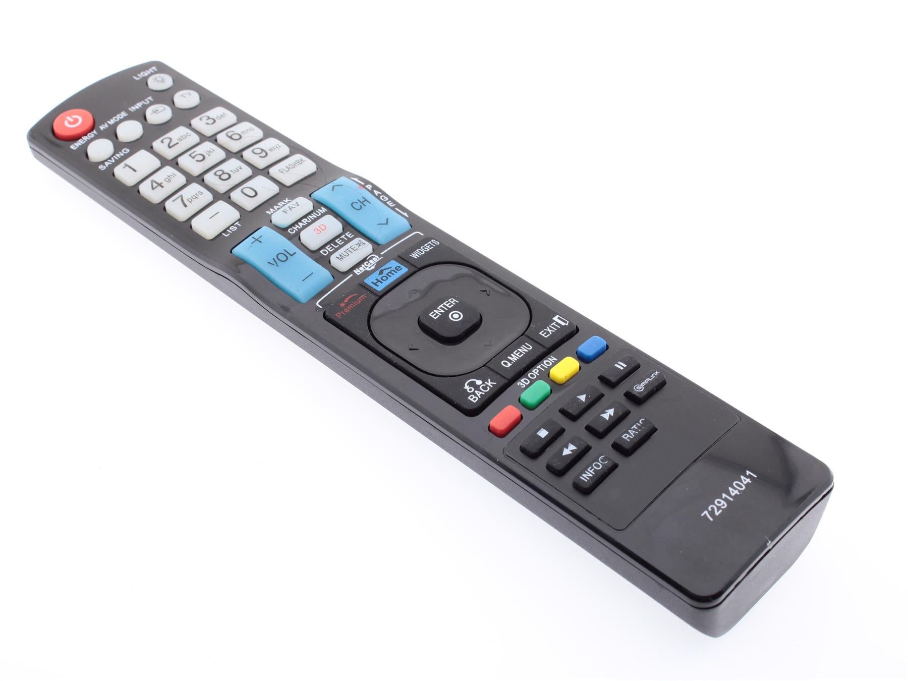 Replacement TV Remote Control for LG AKB72914041