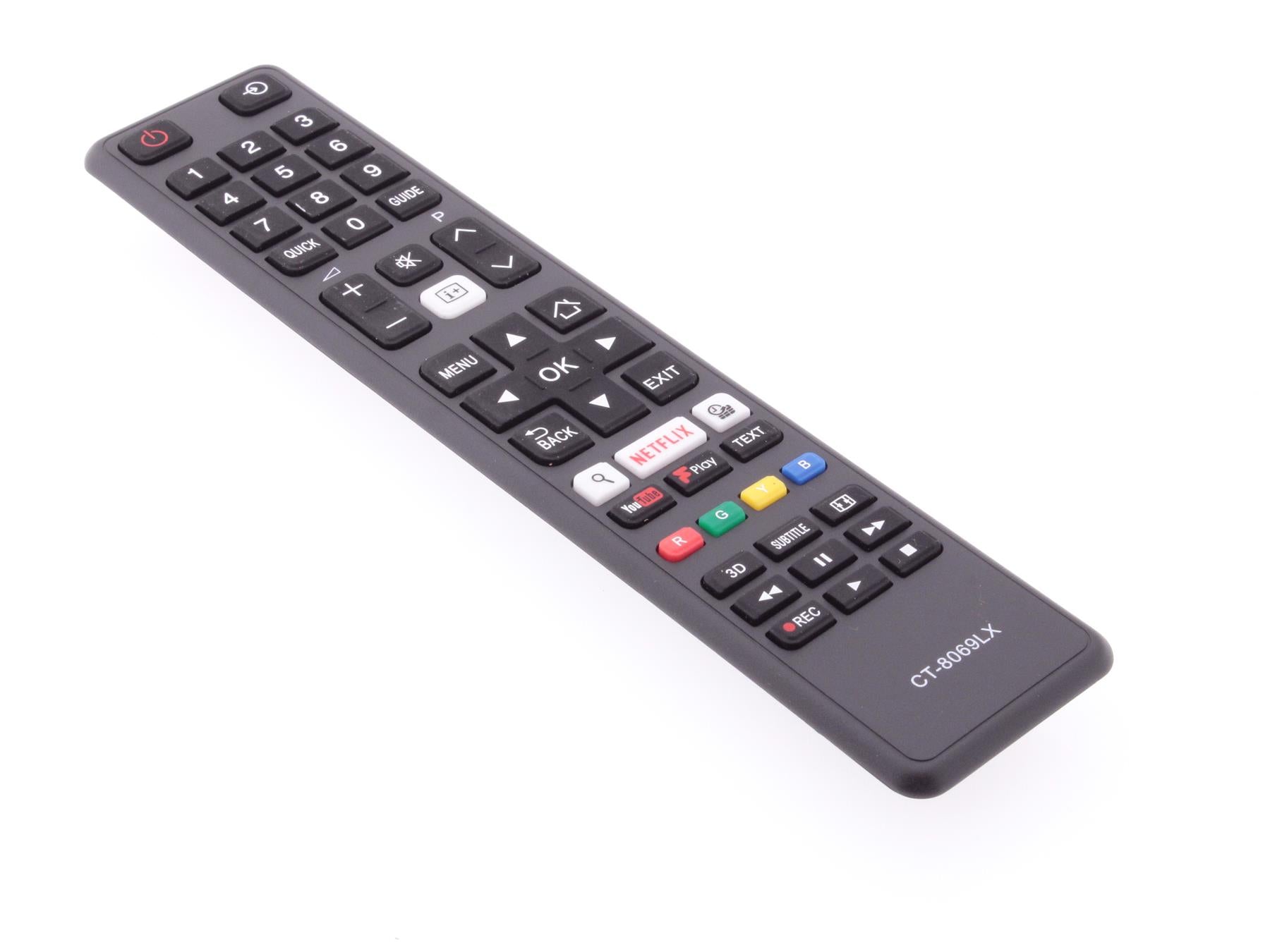 Replacement TV Remote Control for Toshiba CT-8069