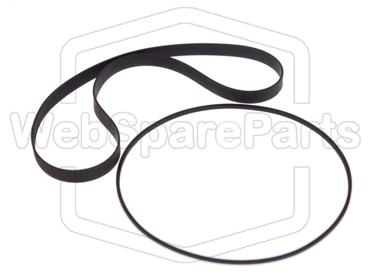 Kit cinghie per piastra a cassette stereo Grundig CF 5100