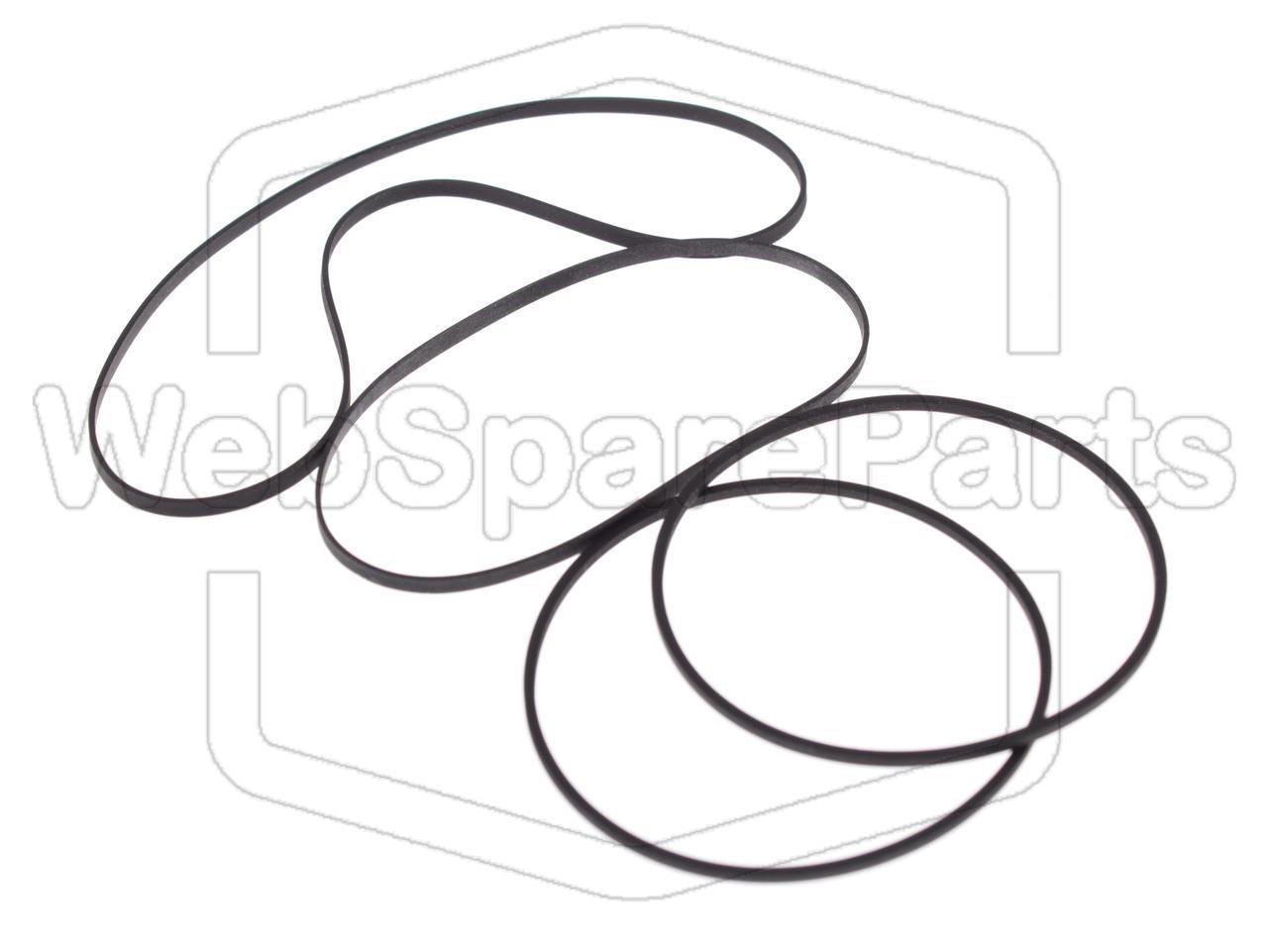 Kit cinghie per lettore cassette Panasonic RX-DT30