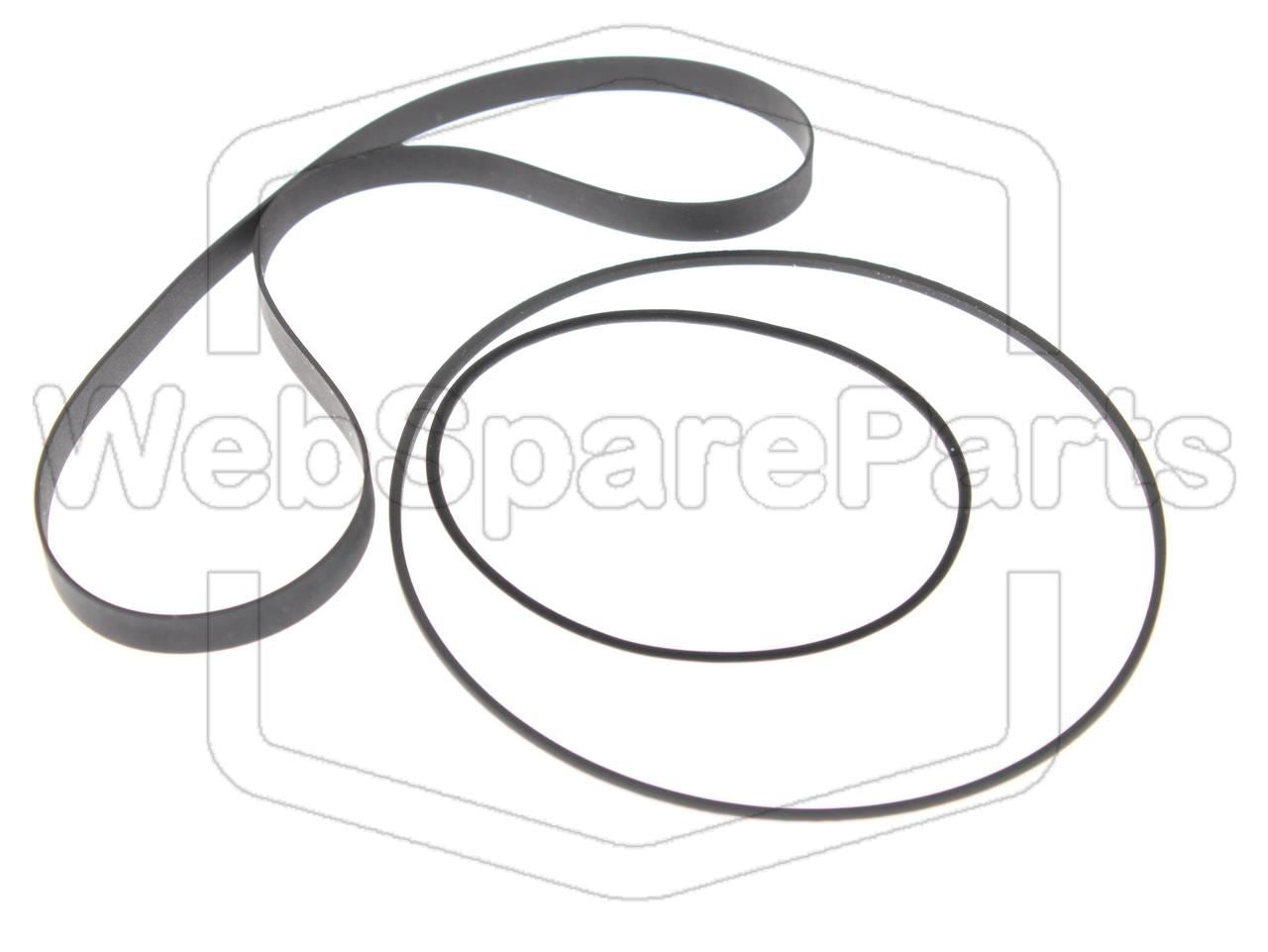 Kit cinghie per piastra a cassette stereo Technics RS-B25