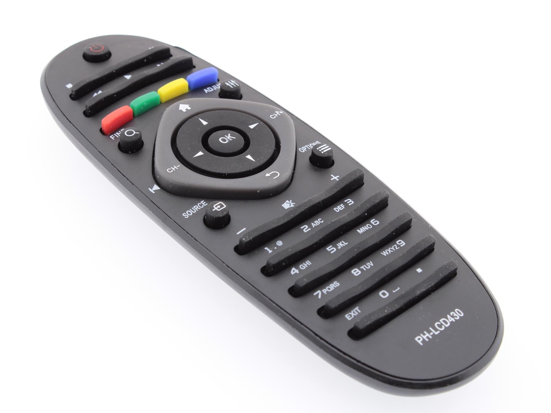 Replacement TV Remote Control for Philips LCD430 242254990301