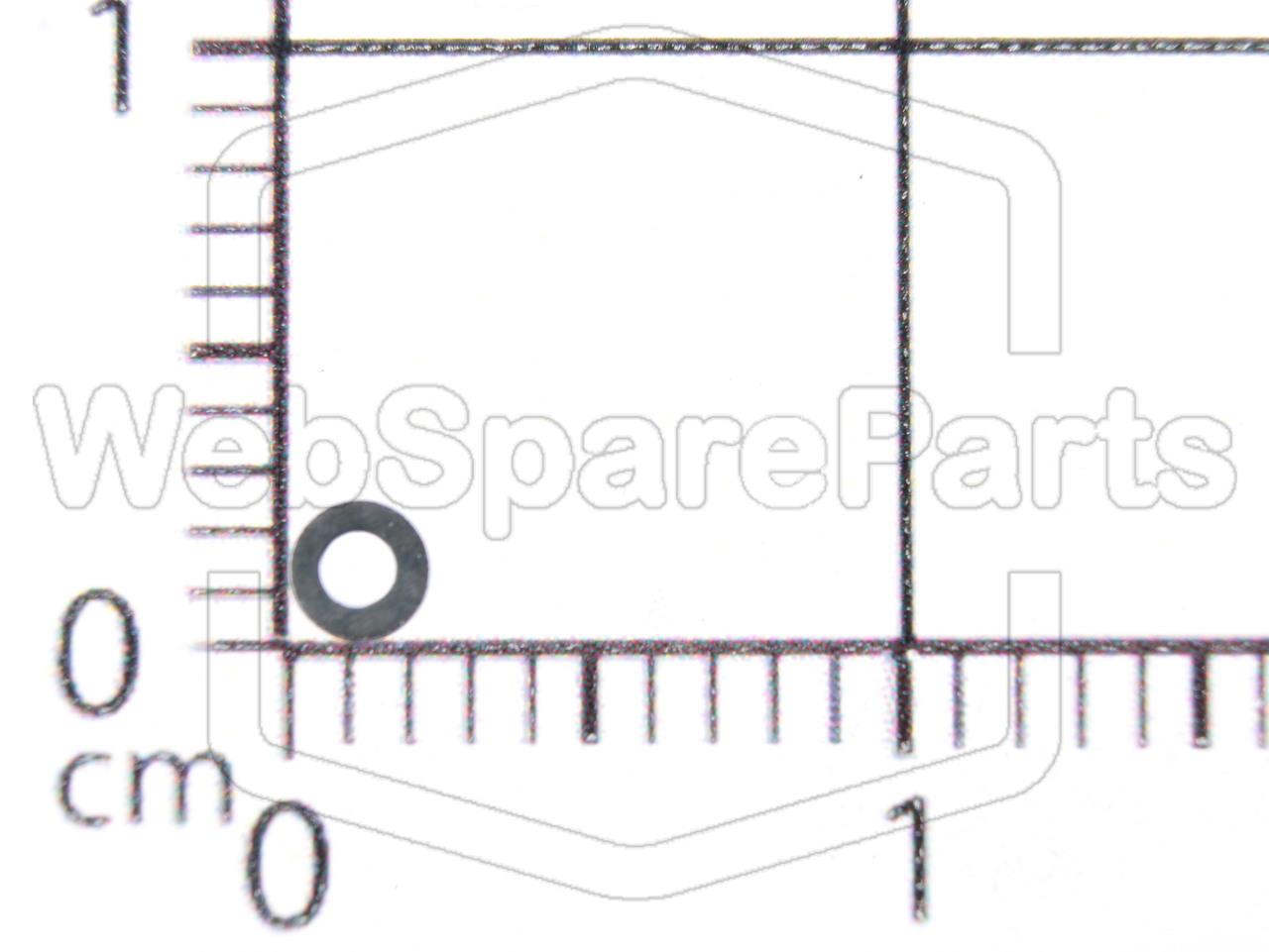 Washer Round M1, 1.1mm x 2.5mm  Thickness 0.3mm