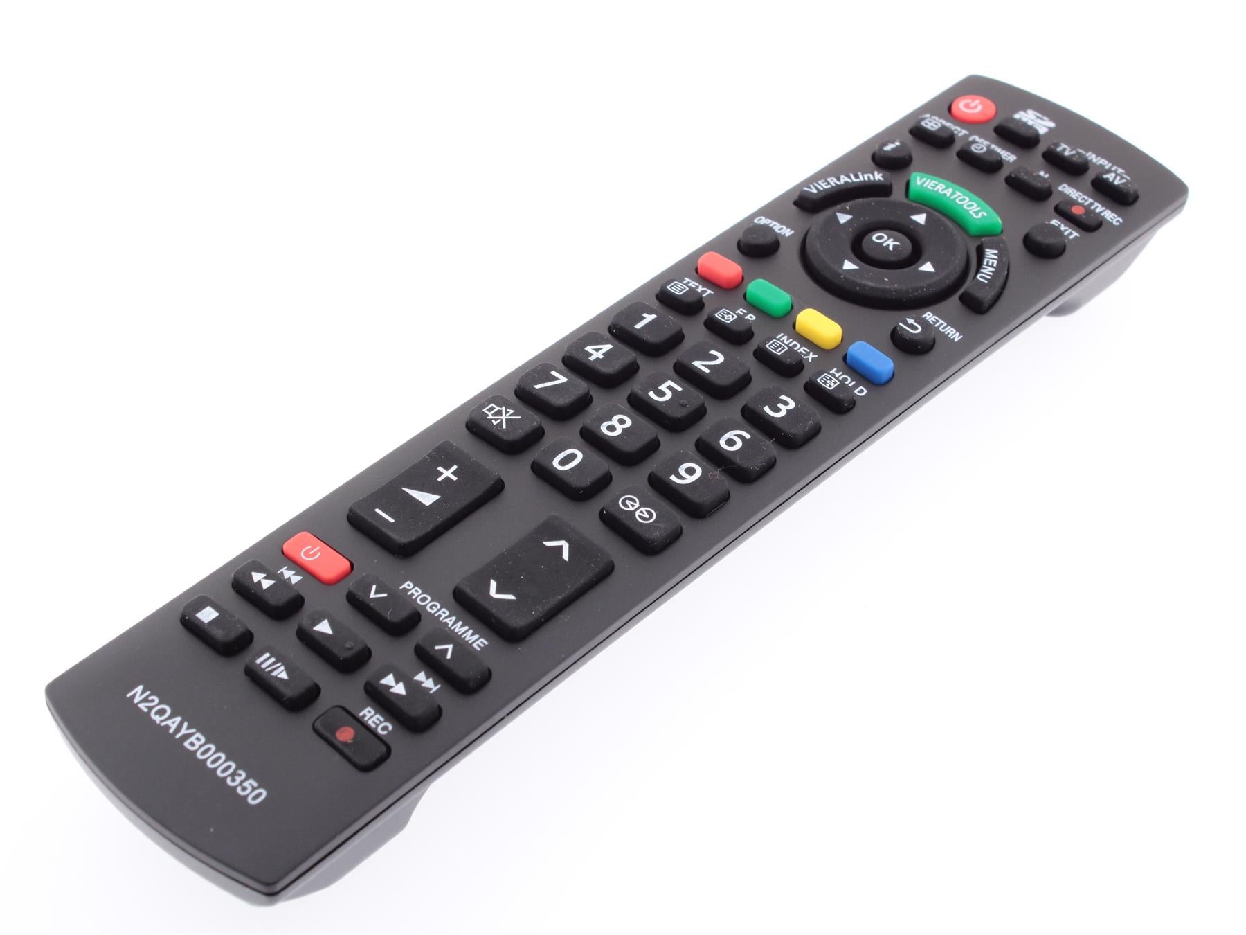Replacement TV Remote Control for Panasonic N2QAYB000350
