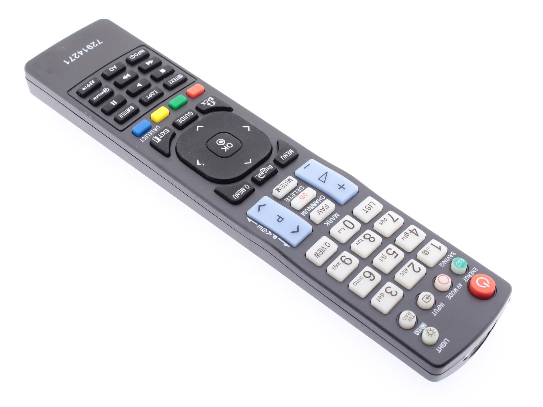 Replacement TV Remote Control for LG AKB72914271