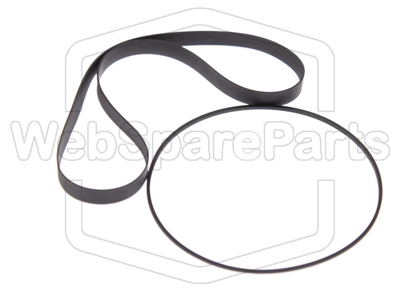 Kit cinghie per piastra a cassette stereo Kenwood KX-40