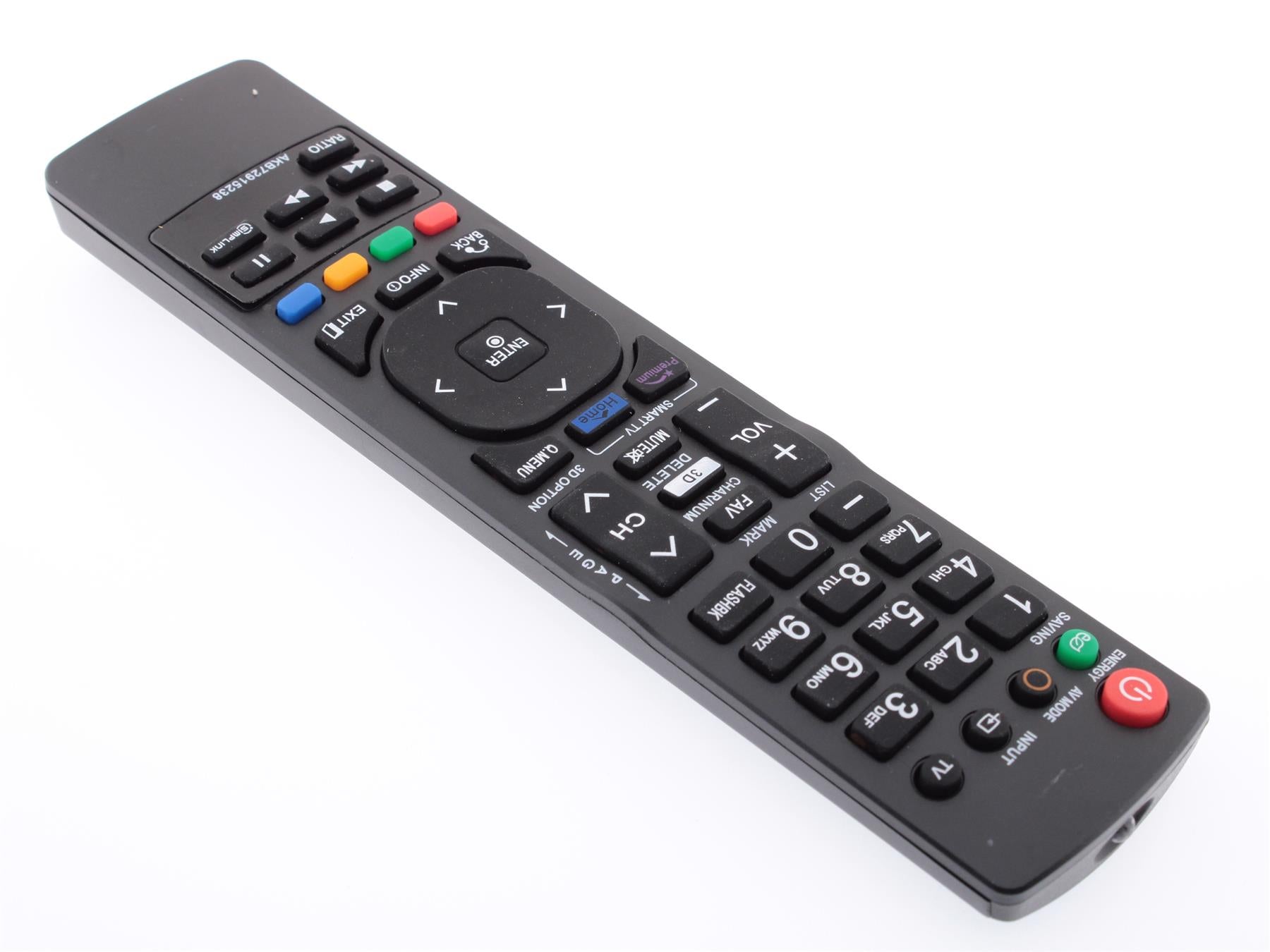 Replacement TV Remote Control for LG AKB72915238