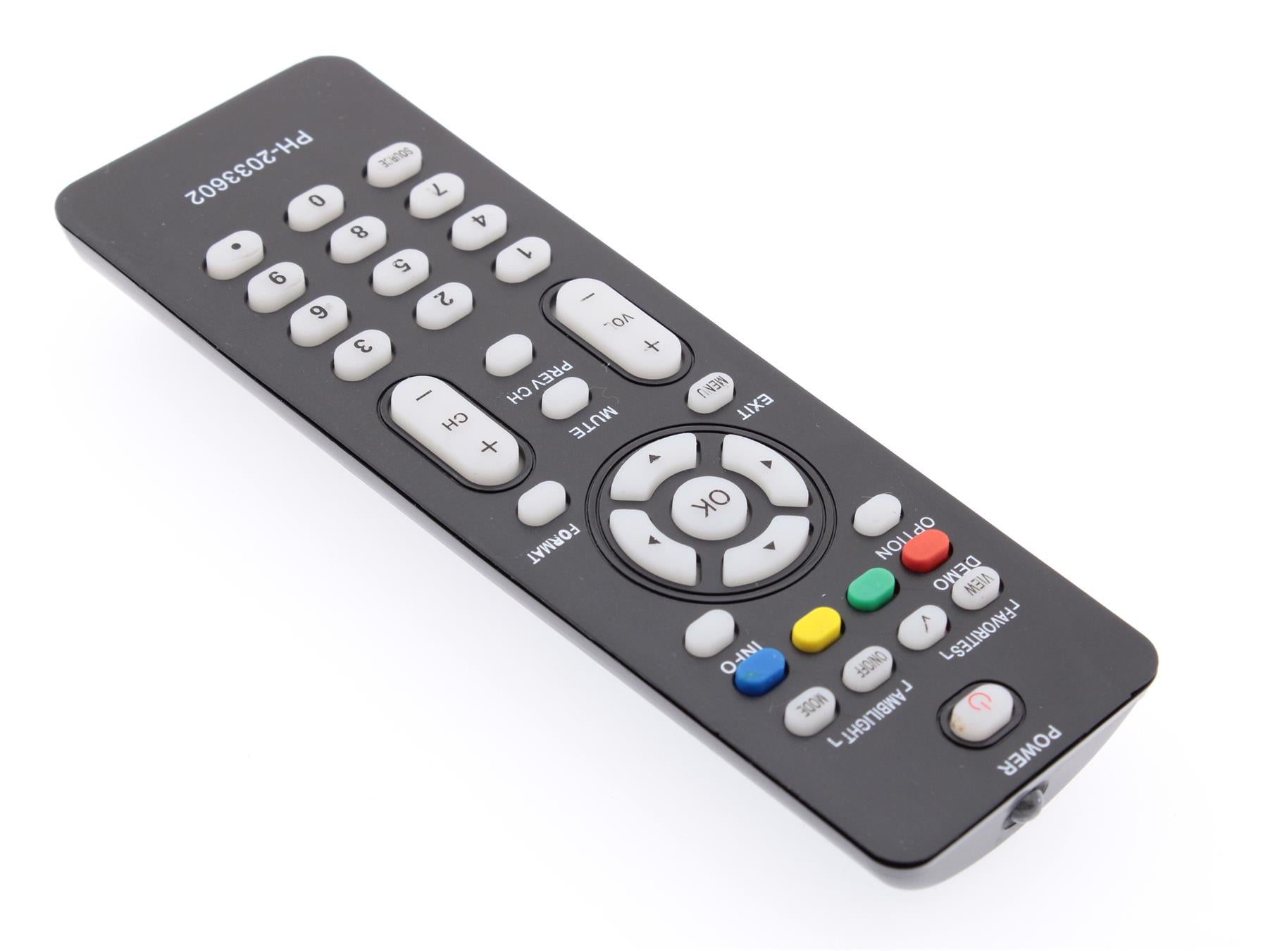 Replacement TV Remote Control for Philips RC2033-602