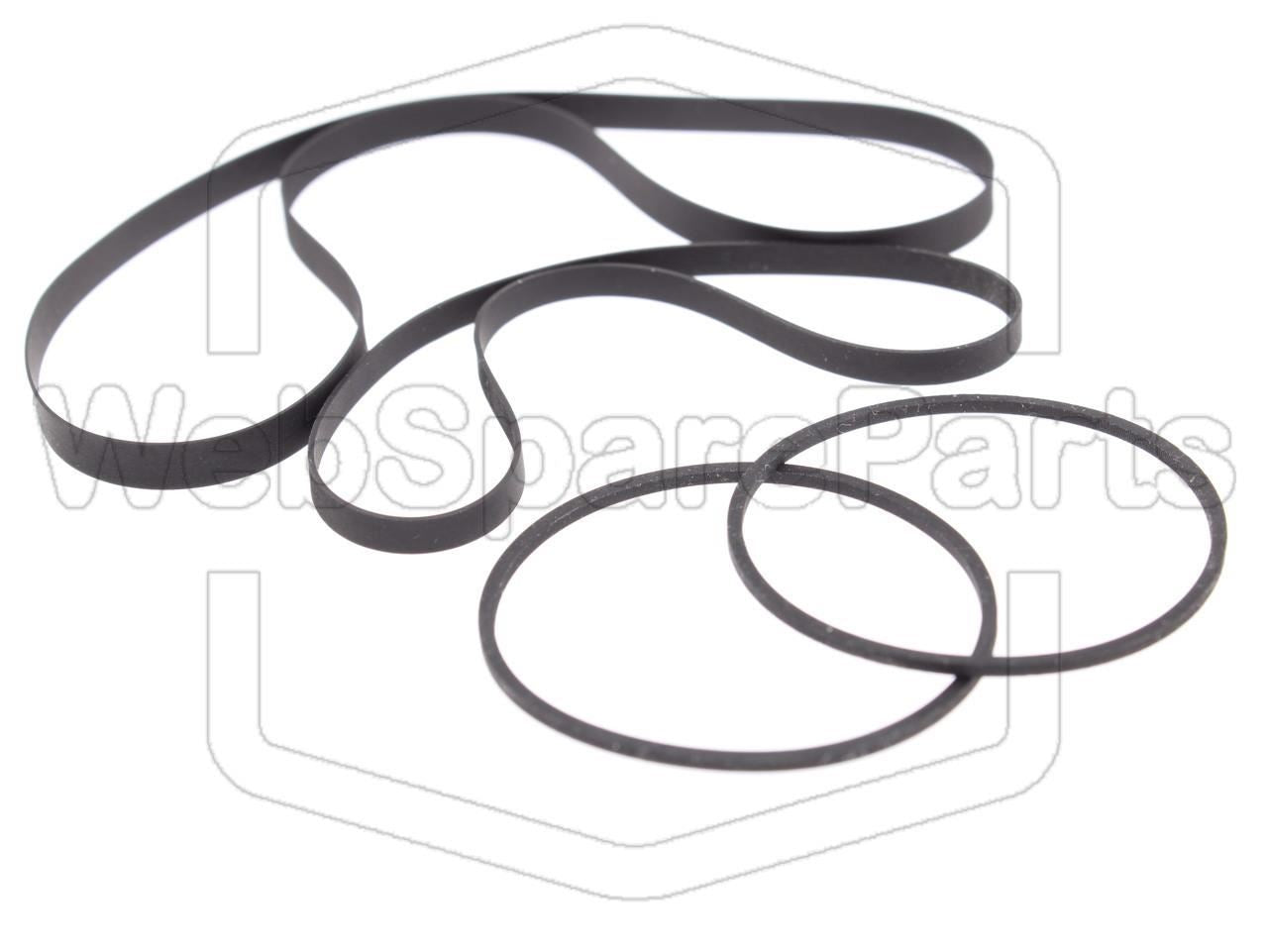 Kit cinghie per doppio piastra a cassette Kenwood KX-FW3030