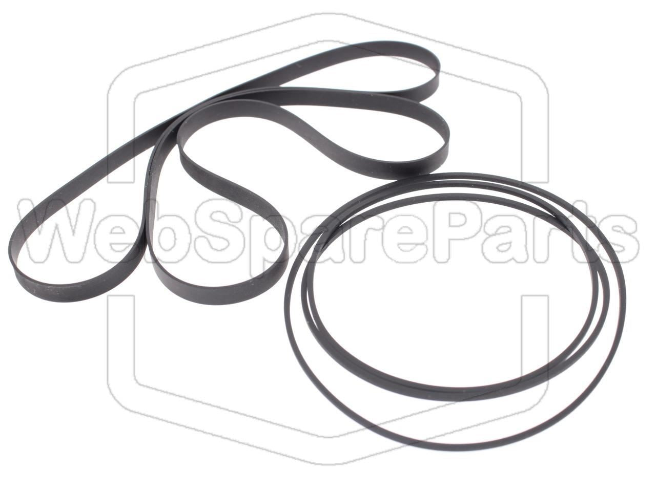 Kit cinghie per piastra a cassette JVC TD-W85
