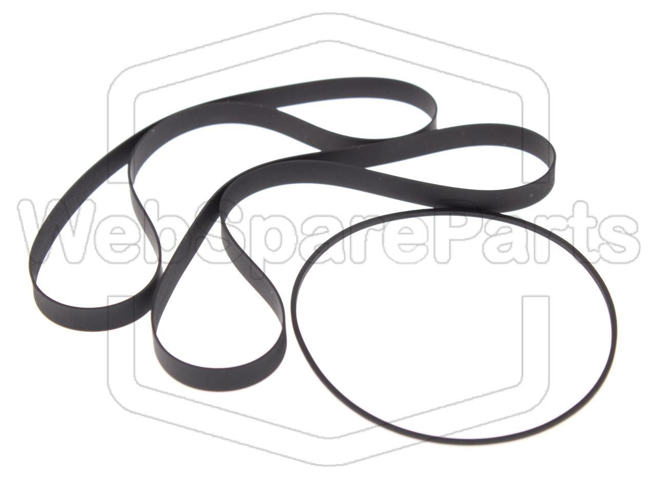 Kit cinghie per doppio piastra a cassette Kenwood KX-94W