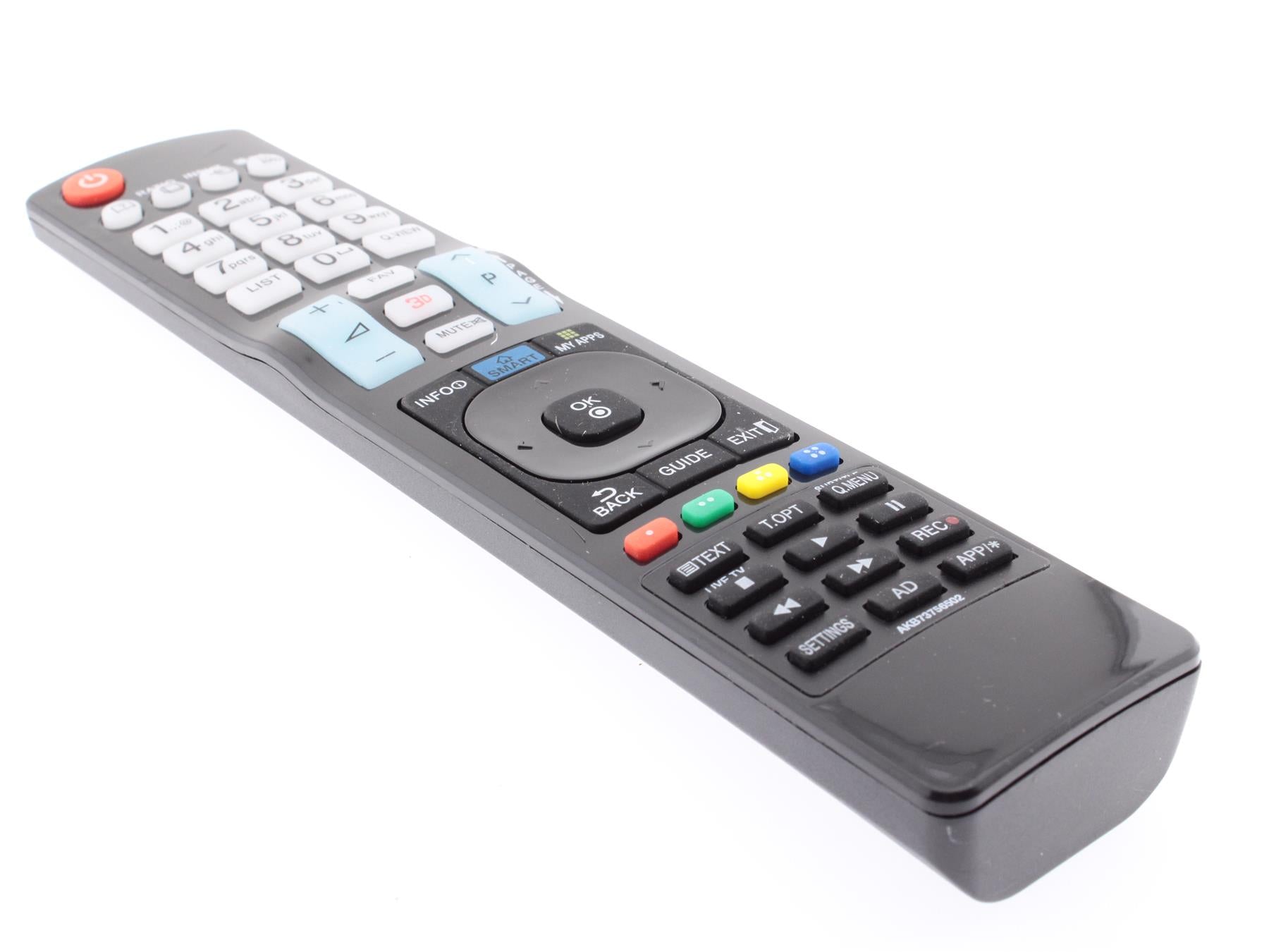 Replacement TV Remote Control for LG AKB73756502