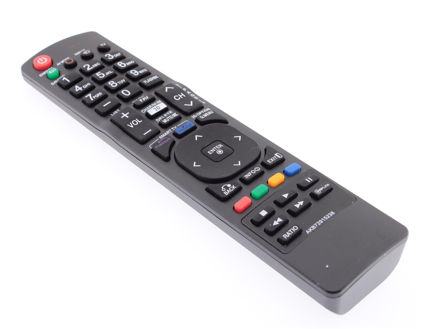 Replacement TV Remote Control for LG AKB72915238