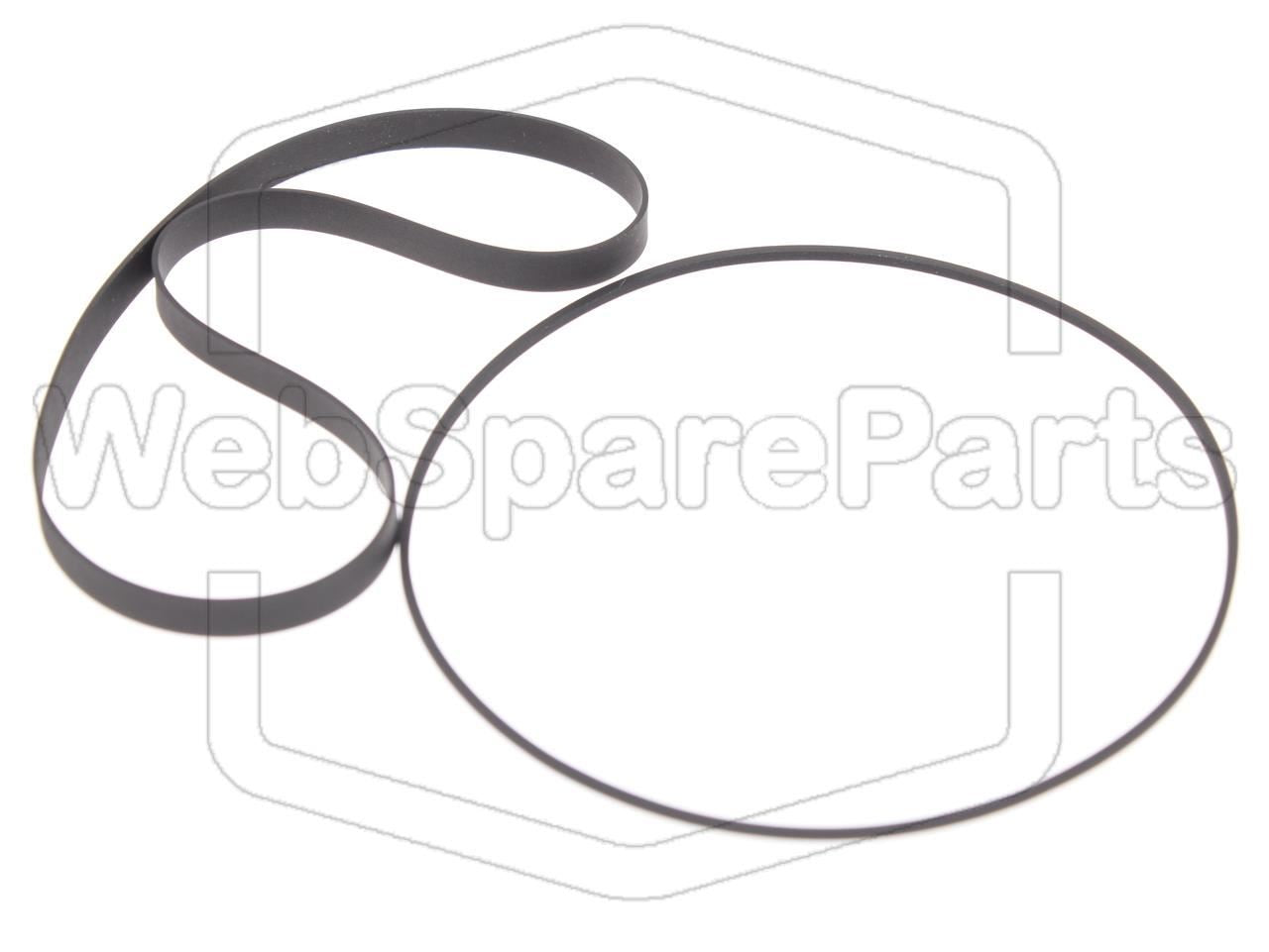 Kit cinghie per piastra a cassette stereo Aiwa AD-S37