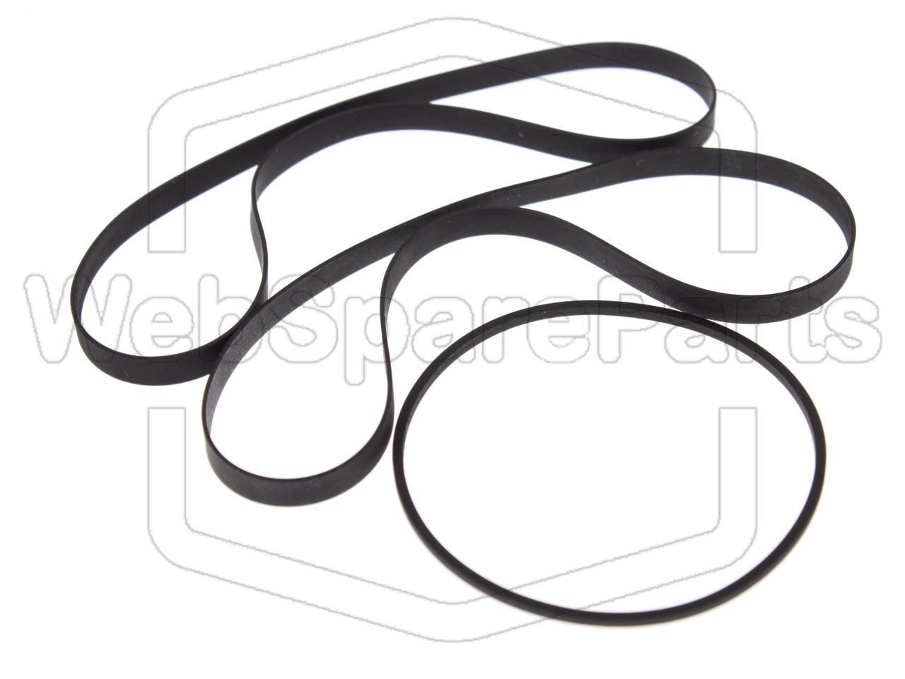 Kit cinghie per doppio piastra a cassette Aiwa AD-WX777