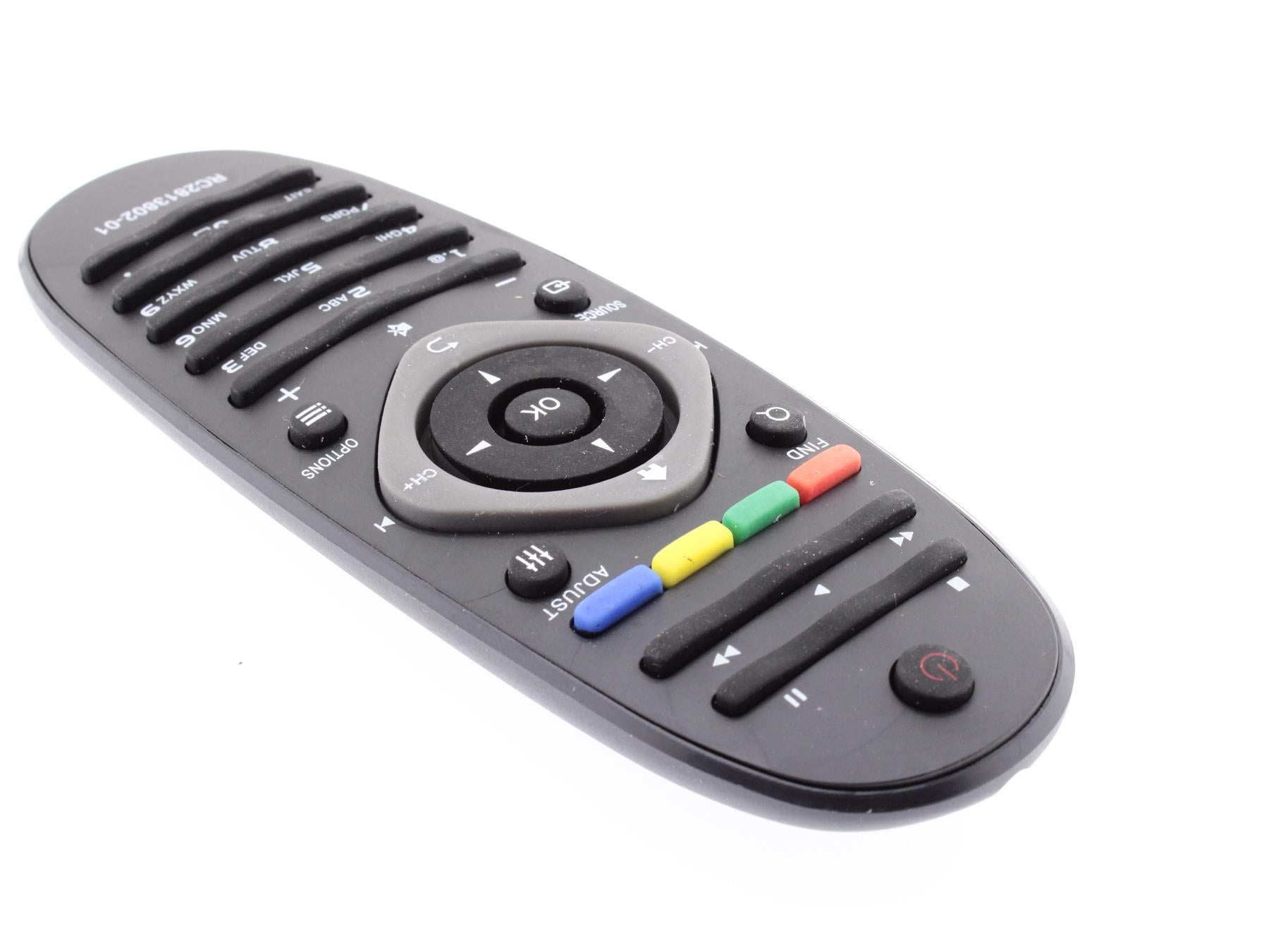 Replacement TV Remote Control for Philips RC2813802-01