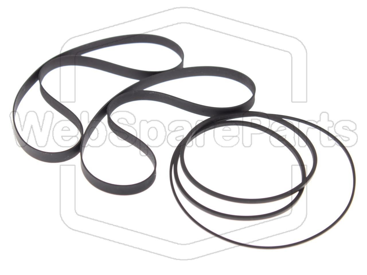Kit cinghie per doppio piastra a cassette Yamaha KX-W202