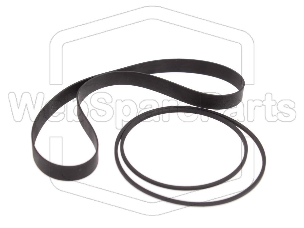 Kit cinghie per piastra a cassette Sansui D-90