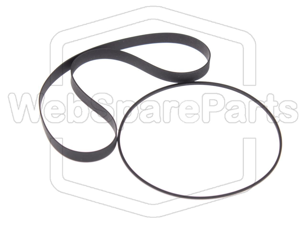 Kit cinghie per piastra a cassette stereo Kenwood KX-76R