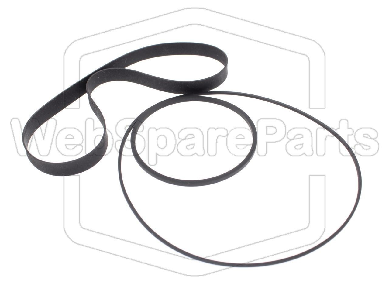 Kit cinghie per piastra a cassette Nakamichi ZX-7