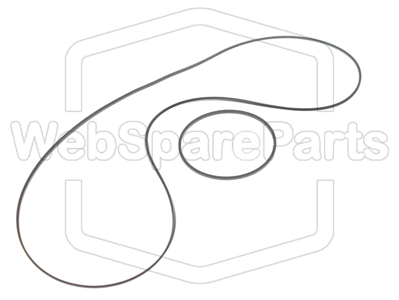 Kit cinghie per autoradio a cassetta Pioneer KE-6300