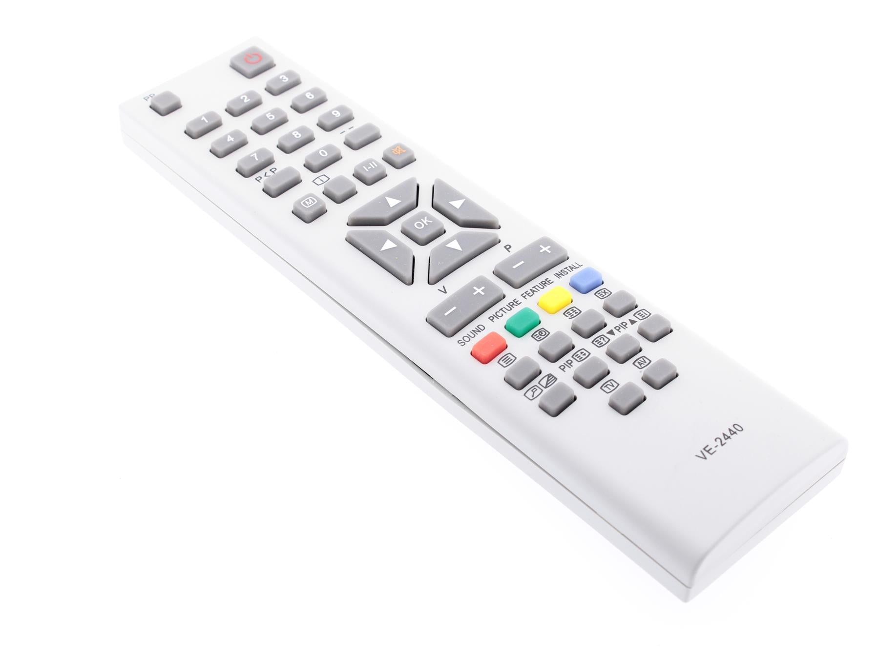 Replacement TV Remote Control for Vestel RC2440