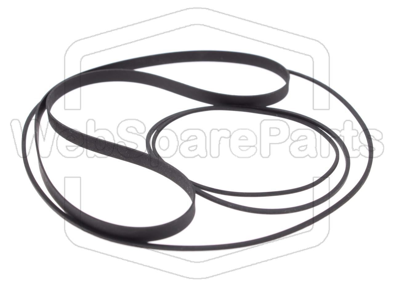 Kit cinghie per piastra a cassette Dual C-819