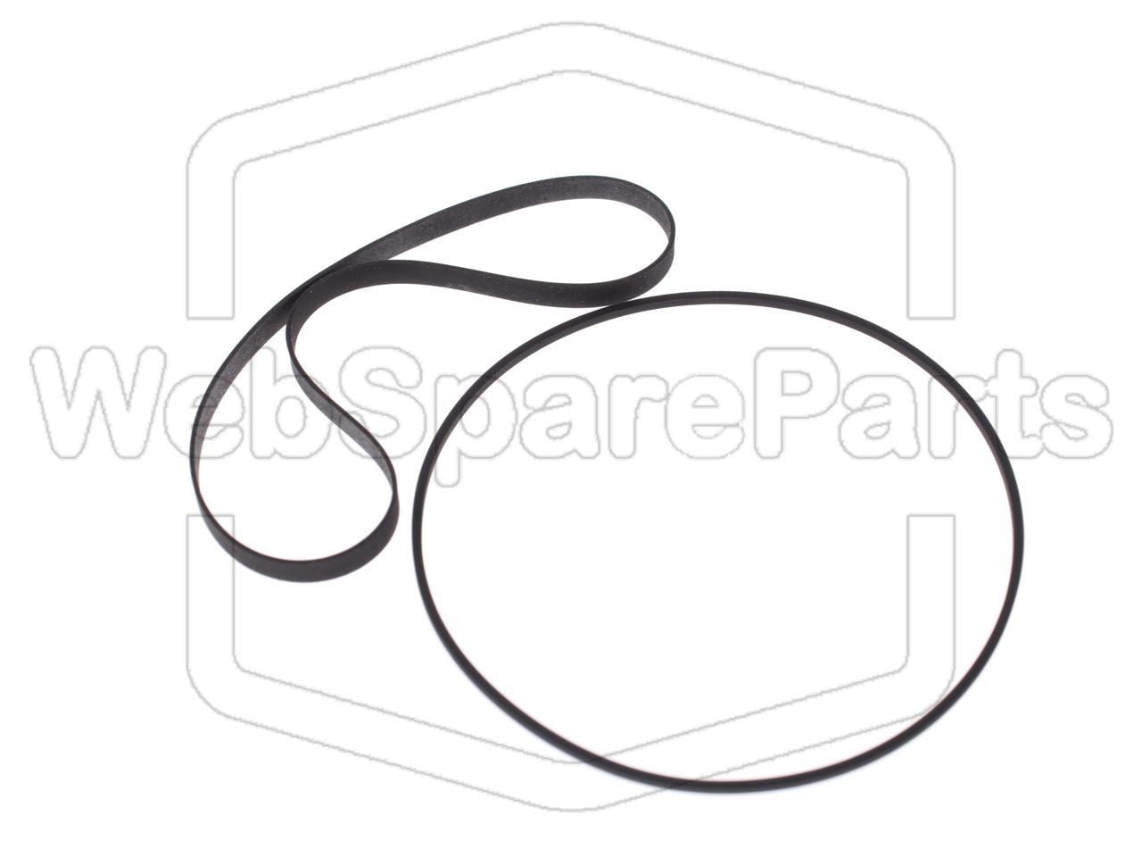 Kit cinghie per piastra a cassette Sanyo G-5001