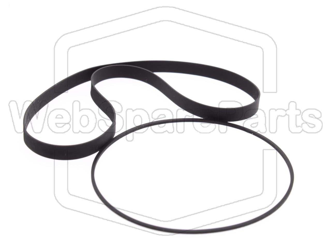 Kit cinghie per piastra a cassette Akai CS-F36R