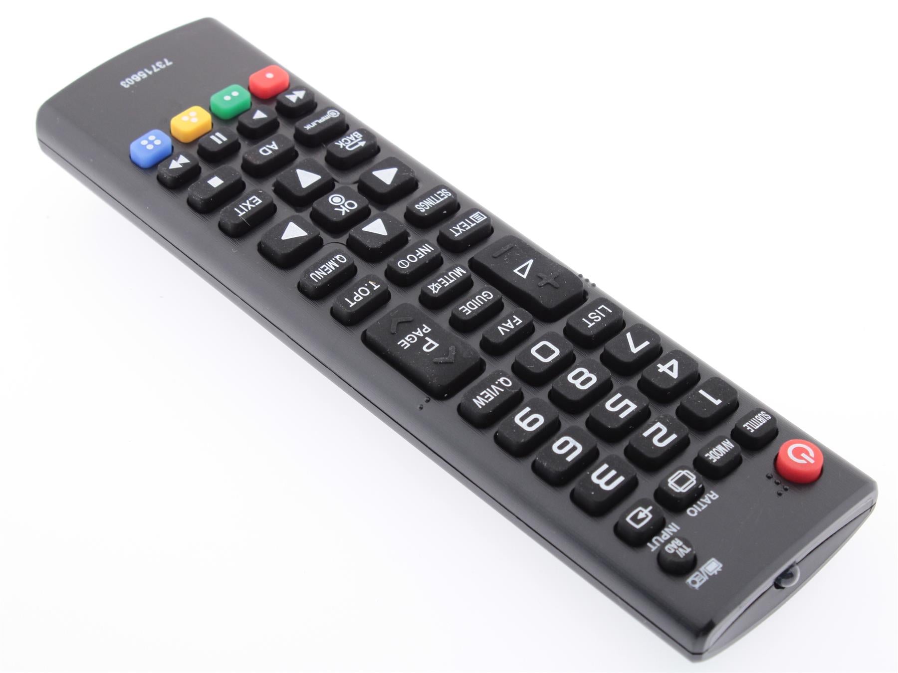 Replacement TV Remote Control for LG AKB73715603