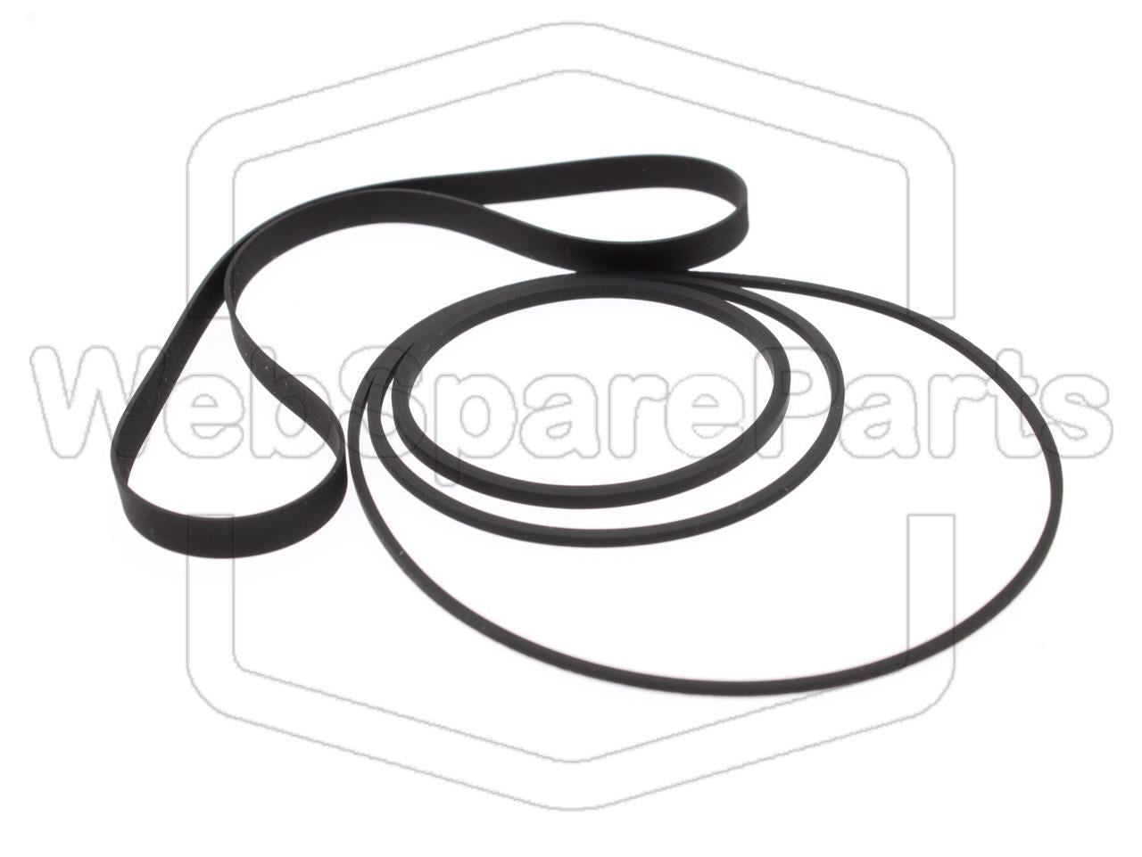 Kit cinghie per piastra a cassette Sansui D-150M