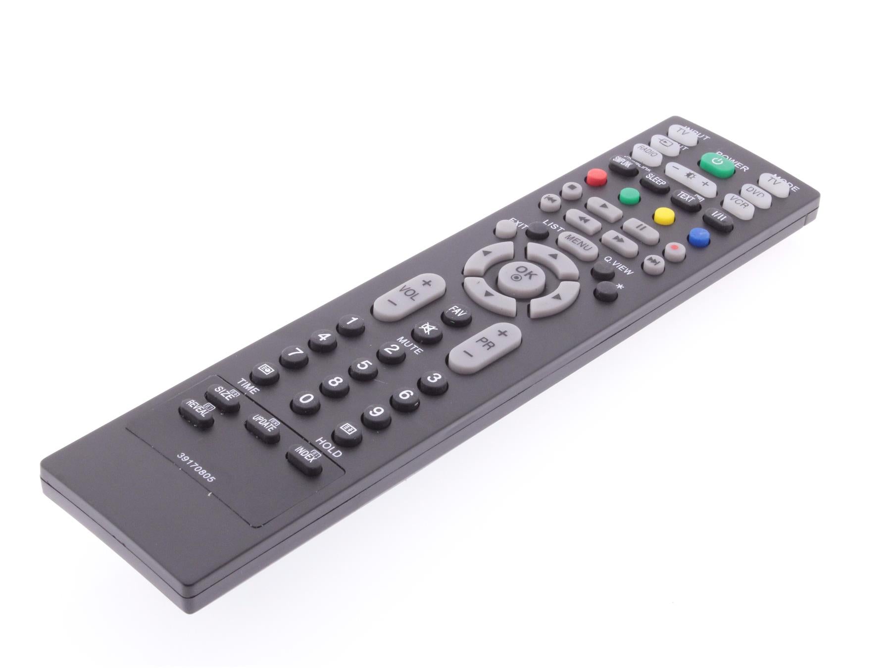 Replacement TV Remote Control for LG MKJ39170805