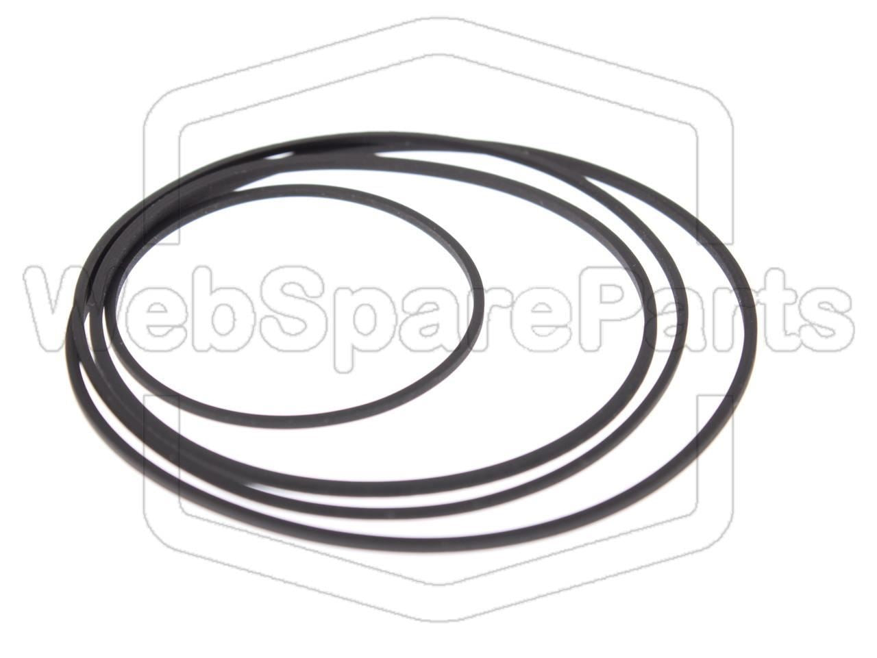 Kit cinghie per piastra a cassette stereo Kenwood KX-47C