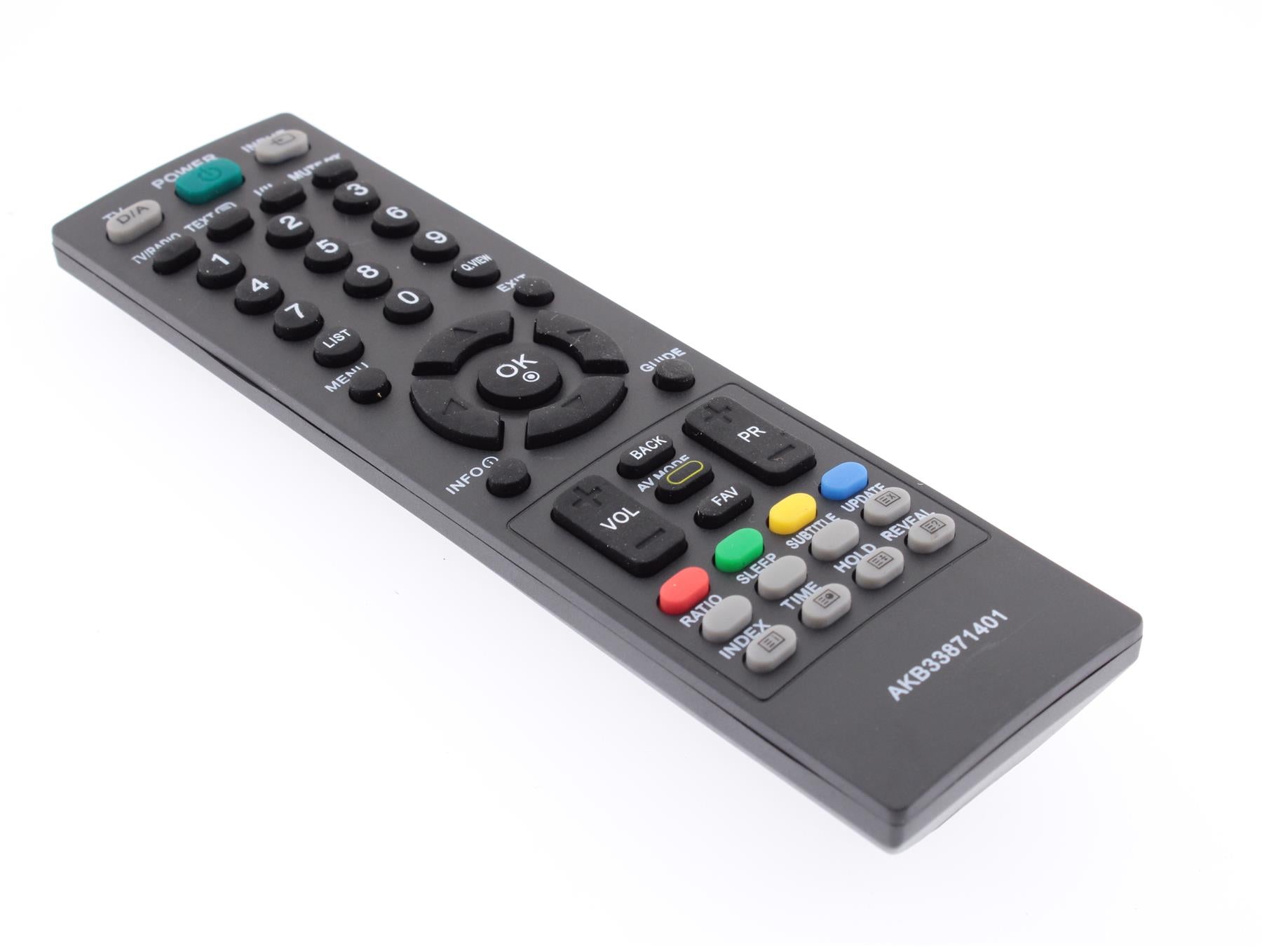 Replacement TV Remote Control for LG AKB33871401